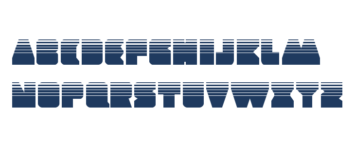 Contour of Duty Halftone Lowercase