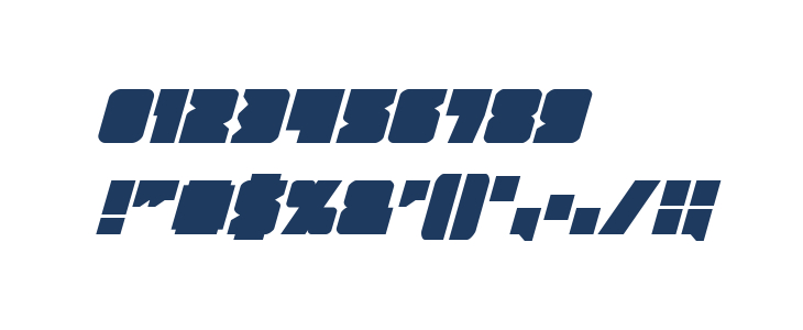 Contour of Duty Italic Other Characters