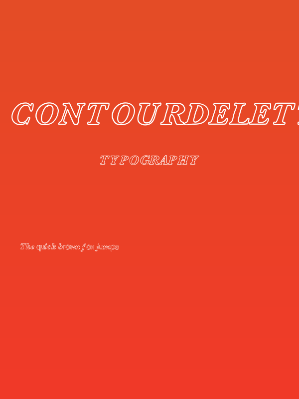 ContourDeLettres Poster