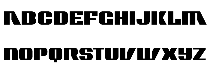 ContourGenerator-Regular Font LOWERCASE