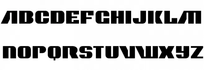 ContourGenerator-Regular Polices MAJUSCULES