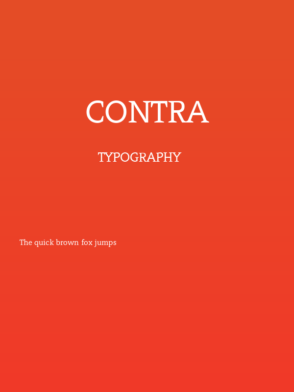 Contra Poster