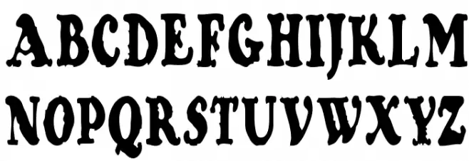 Contraband Font Litere mari