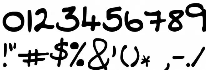 Contrary Mary Font OTHER CHARS