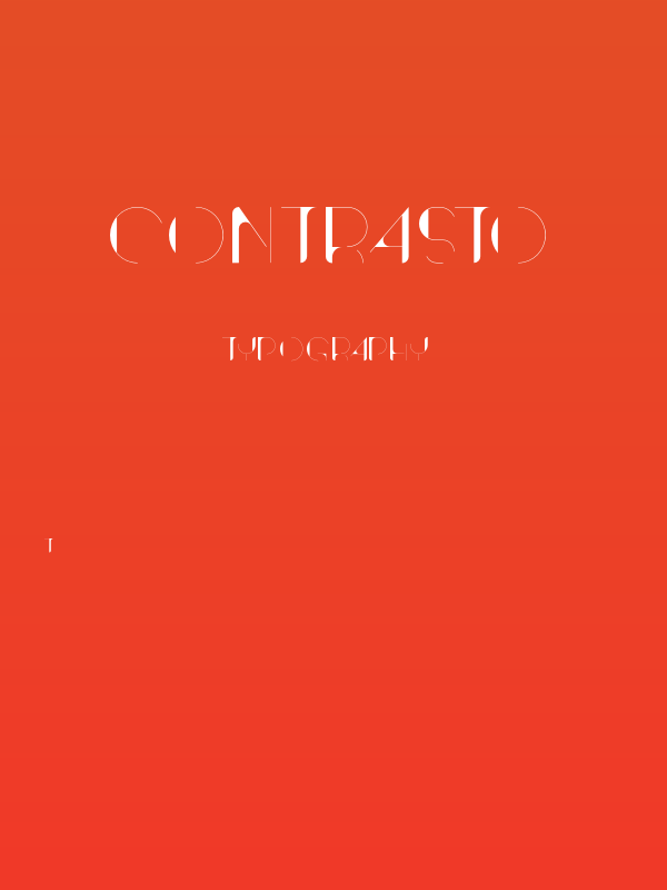 Contrasto Poster