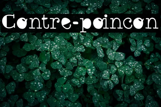 Contre-poincon Example 1