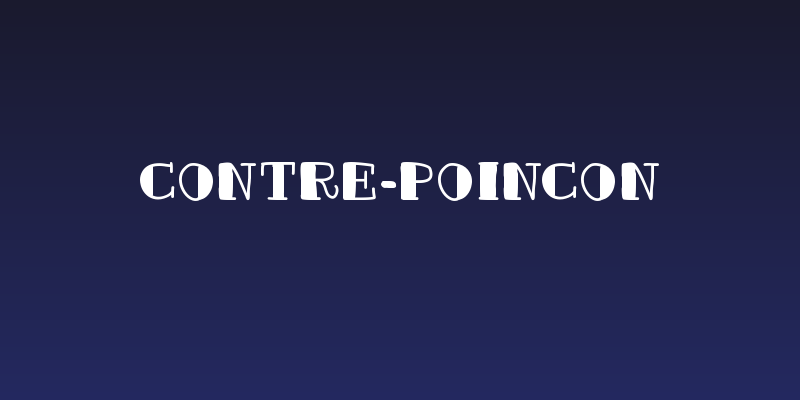 Contre-poincon Social Header
