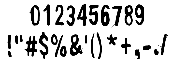 Contrite in spirit Font OTHER CHARS