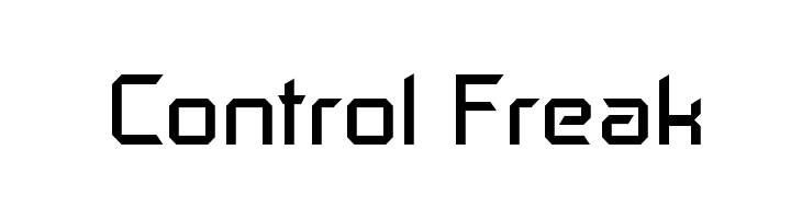 Control freak. Control шрифт. Фрики лого. Шрифт Tektur Regular.