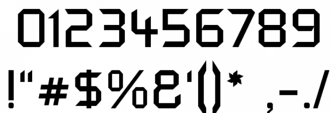 Control Freak Schriftart Anderer Schreiben