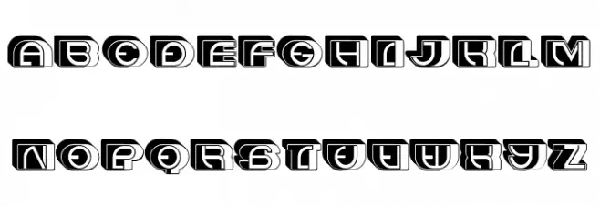 Control Inverted Regular Шрифта строчной