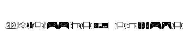 Controllers Regular  フリーフォントのダウンロード