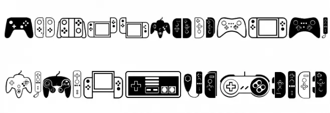 Controllers Regular Caratteri MAIUSCOLE