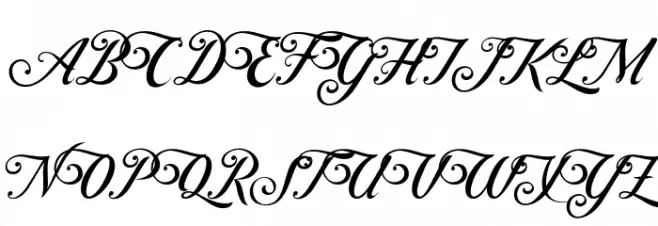 ControwellScript-Regular Font Litere mari