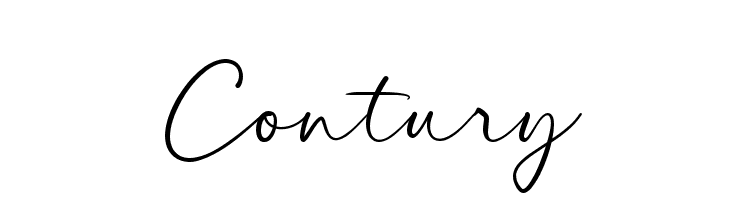 Contury  Frei Schriftart Herunterladen