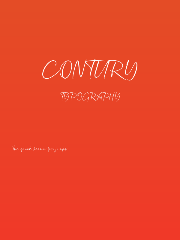 Contury Poster