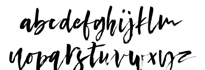 Conundrum Font LOWERCASE