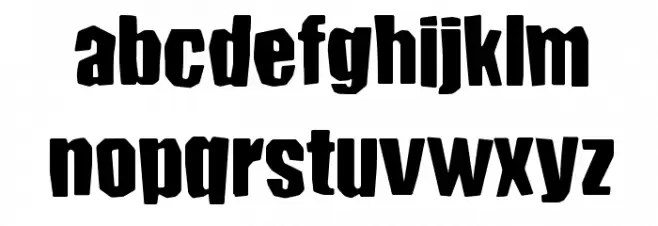 Conundrum Font LOWERCASE