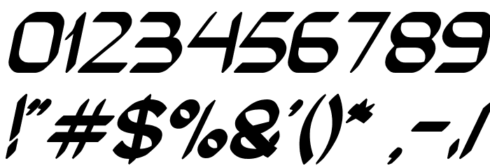 Conversation Bold Italic Font OTHER CHARS