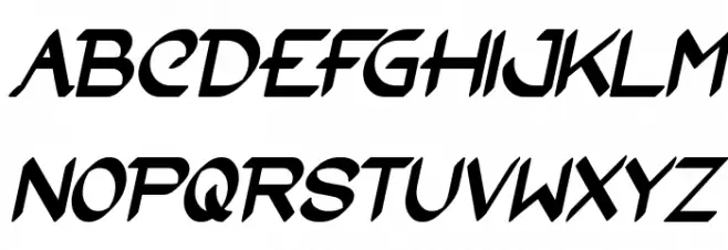 Conversation Bold Italic Polices MAJUSCULES