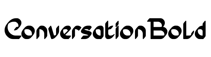 Conversation Bold  les polices de caractères gratuit tlcharger