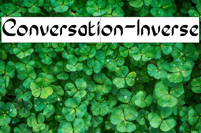 Conversation-Inverse Example 2