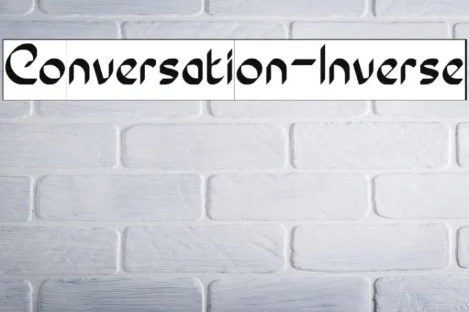Conversation-Inverse Example 3