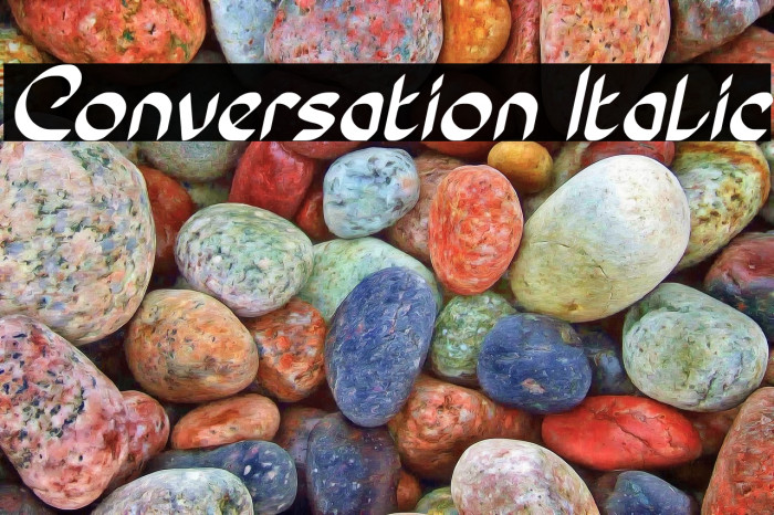 Conversation Italic Example 3