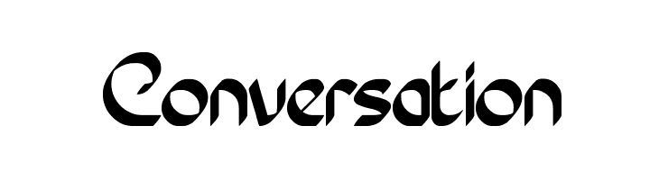 Conversation  Fuentes Gratis Descargar