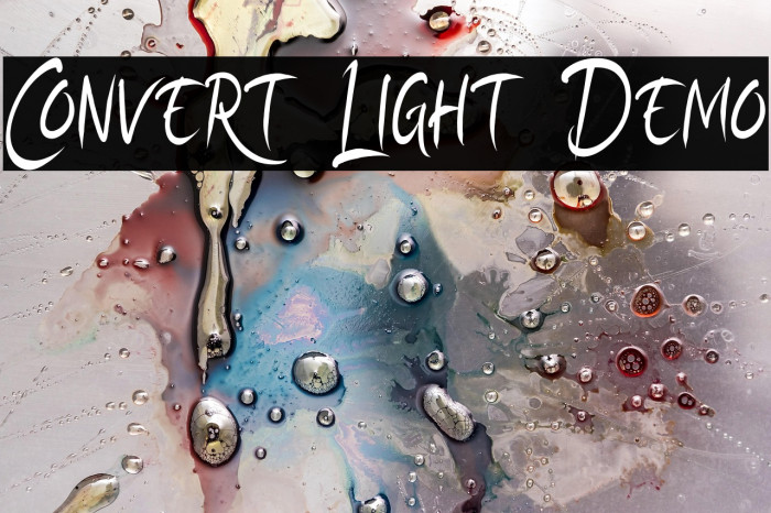 Convert Light Demo Example 2