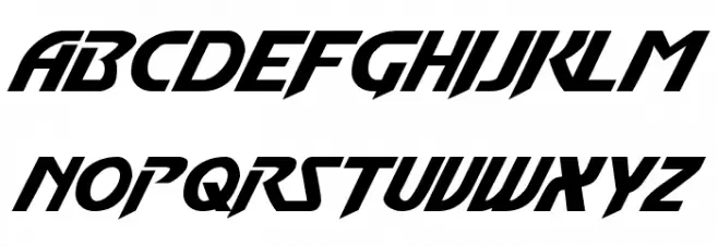Convoy Normal Schriftart Groß