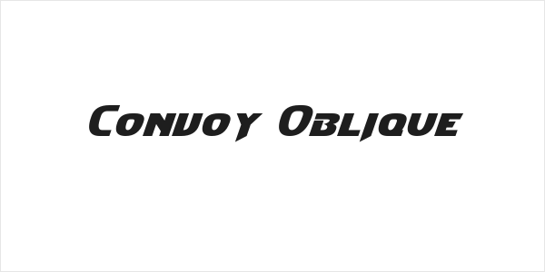 Convoy Oblique Logo