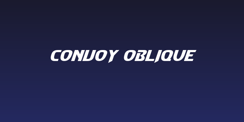 Convoy Oblique Social Header