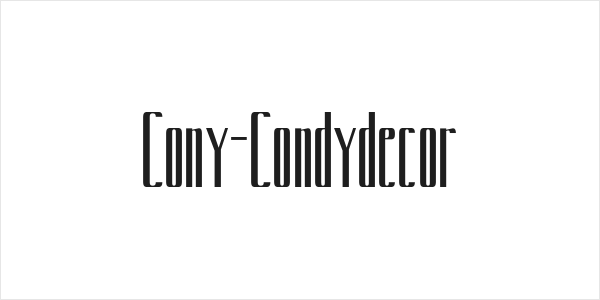 Cony-Condydecor Logo