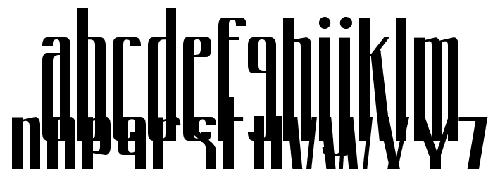 Cony-Condydecor Font LOWERCASE