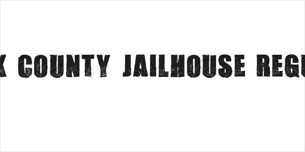 Cook County Jailhouse Regular Logo
