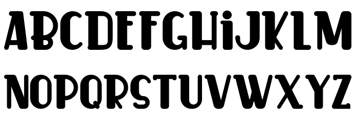 CookerCakeDemo Font LOWERCASE
