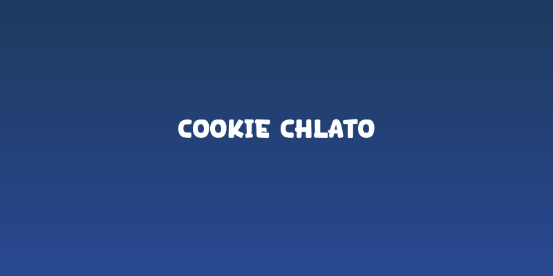 Cookie Chlato Social Header