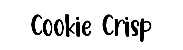 Cookie Crisp  フリーフォントのダウンロード