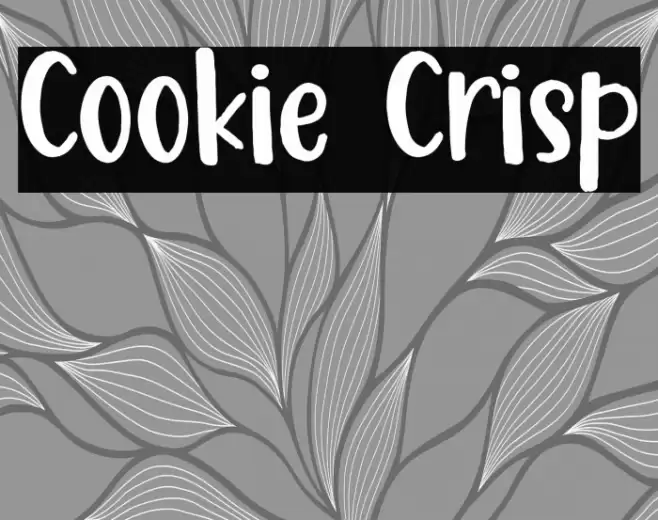 Cookie Crisp Font examples