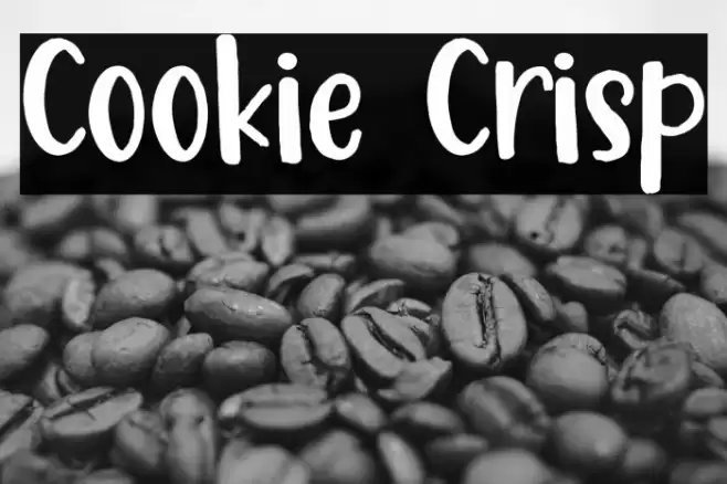 Cookie Crisp Font examples