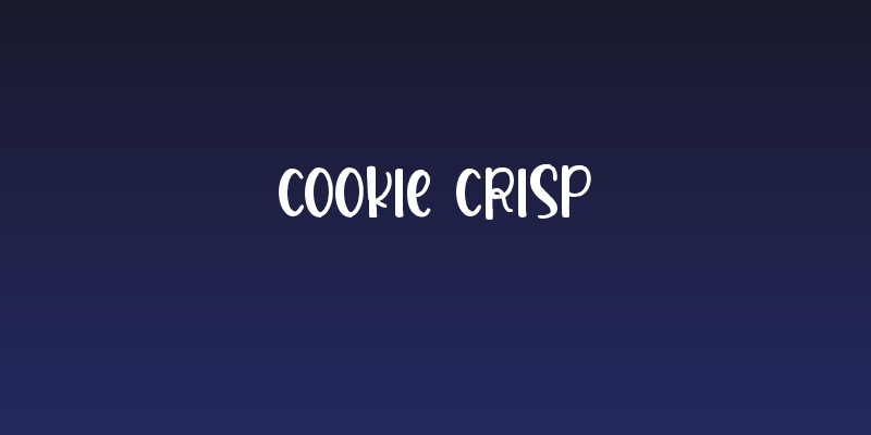 Cookie Crisp Social Header