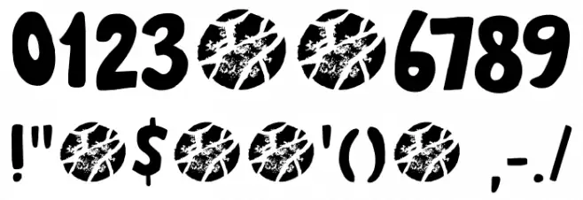 Cookie Crumble DEMO Regular Font OTHER CHARS