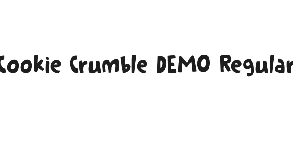 Cookie Crumble DEMO Regular Logo