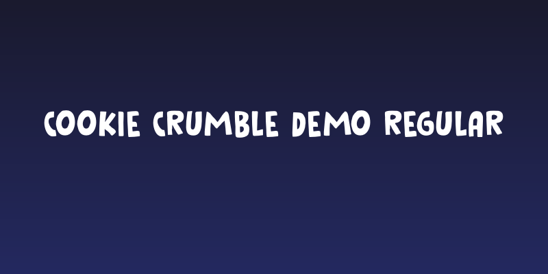 Cookie Crumble DEMO Regular Social Header