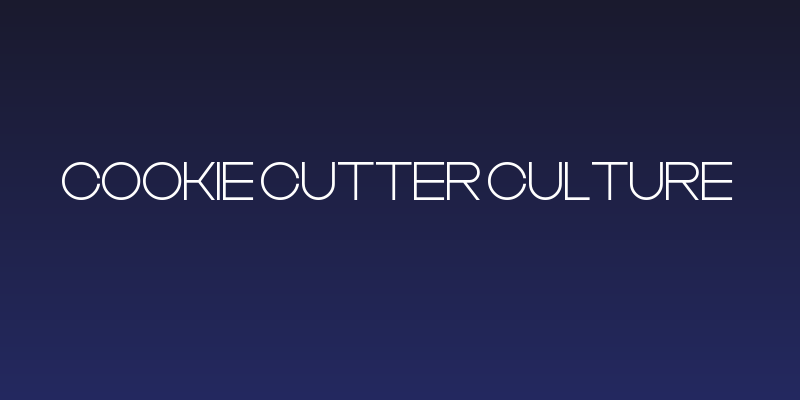 Cookie Cutter Culture Social Header
