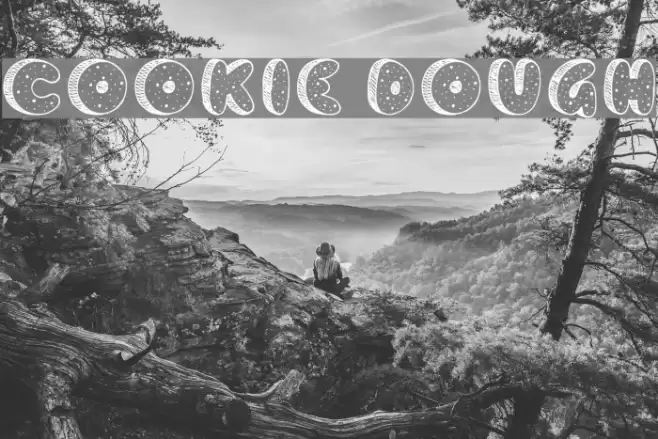 Cookie Dough Font examples