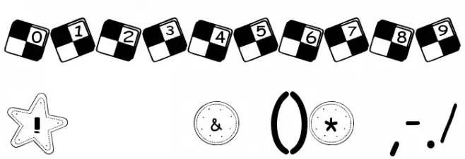 Cookie Font फ़ॉन्ट अन्य घर का काम
