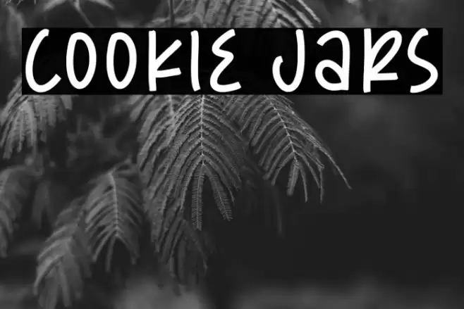 Cookie Jars Font examples