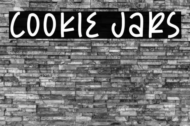 Cookie Jars Font examples